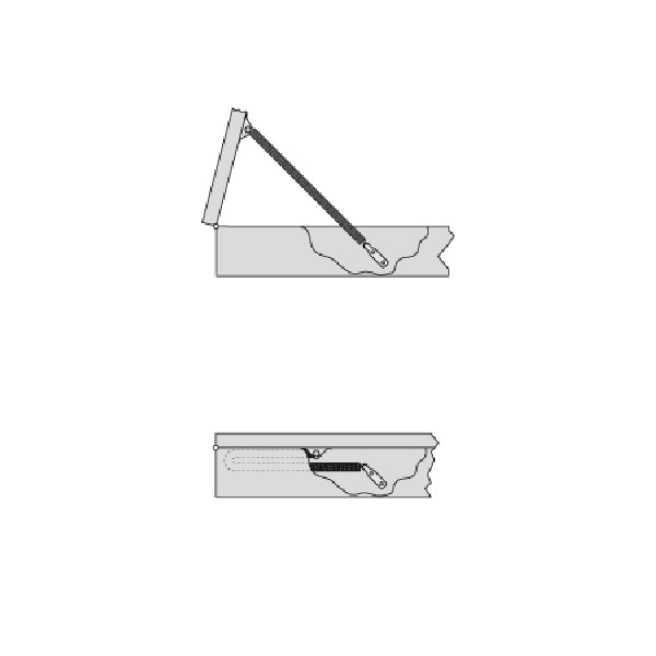 Roca skylightholder 220mm RF