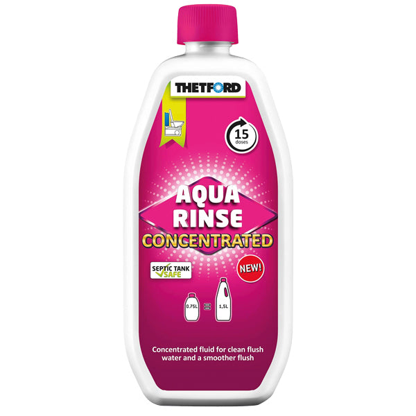 Thetford Toiletvæske Aqua Rinse Red koncentreret 0,75 L DK