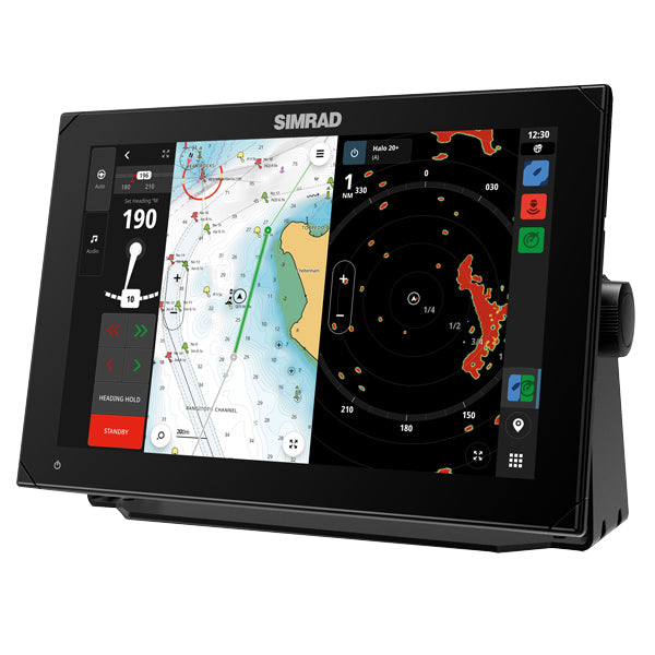 Simrad NSX 3012 med activeimaging 3-i-1 hæk transducer