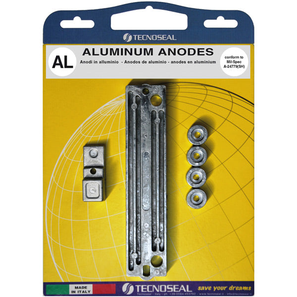 Tecnoseal Alu anode kit til suzuki 60-140hk