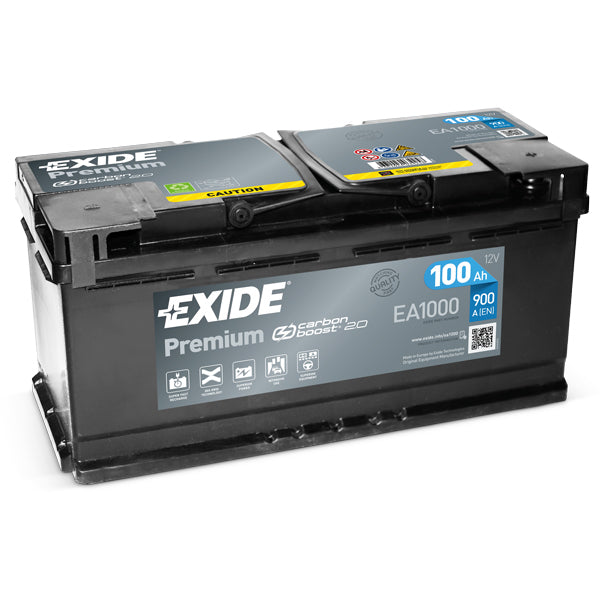 Exide Batteri Premium 100Ah start