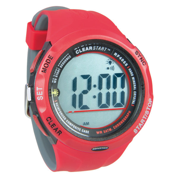 Ronstan Ur, RF4055 clear start sailing watch 50mm red