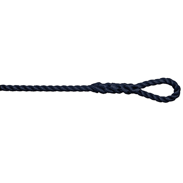 Robline Twisted fenderline 8mm fortøjning 40mm Navy 2m