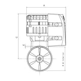 Max Power Bovpropel Eco 130 48V duo Ø185