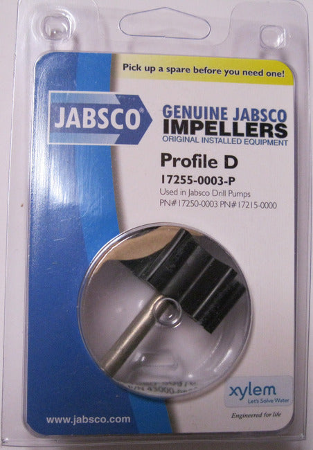 Jabsco impeller kit 117255-0003-p til 1200195