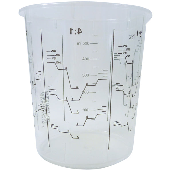 Blandingsbæger 650ml Heavy Duty, pakke med 25stk