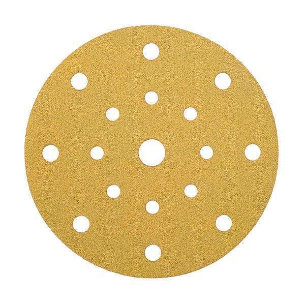 Mirka gold rondel ø 150mm p180 15 hul - 10 stk.