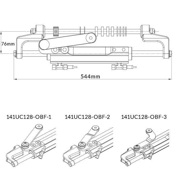 Ultraflex Påhængsmotor cylinder