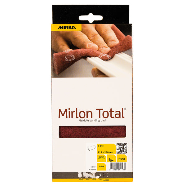 Mirka MirlonTotal slibesvampe, 3stk