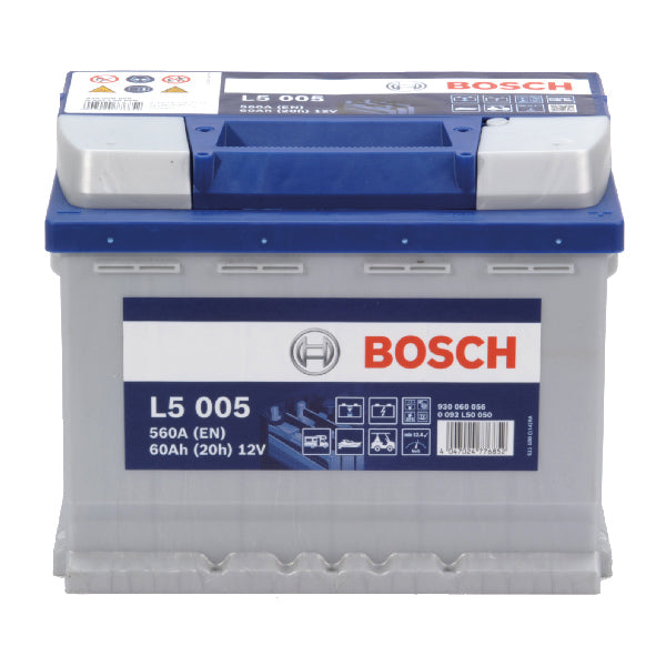 Bosch Batteri L5 Dual 12V 60AH